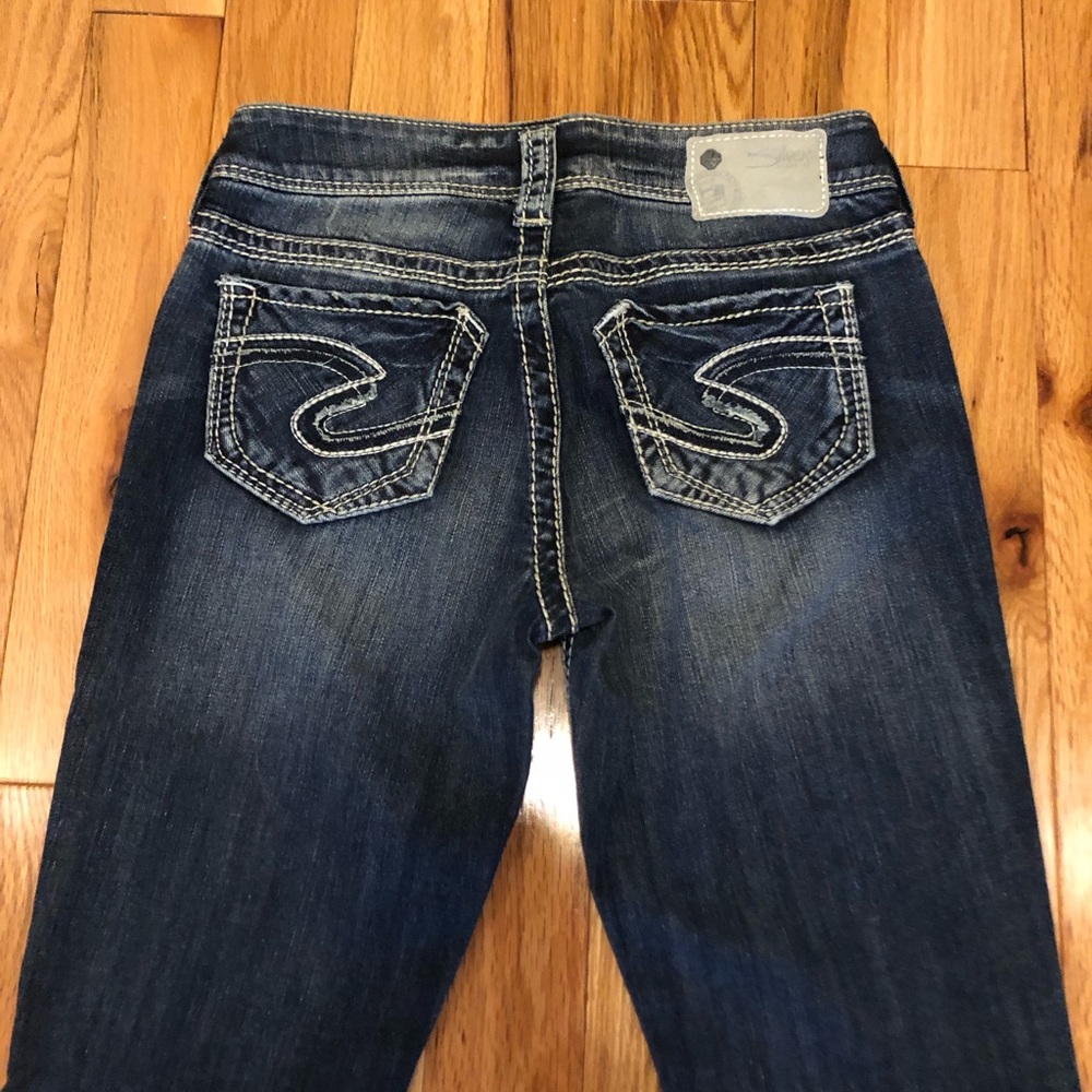 NWOT Silver jeans Suki straight 27